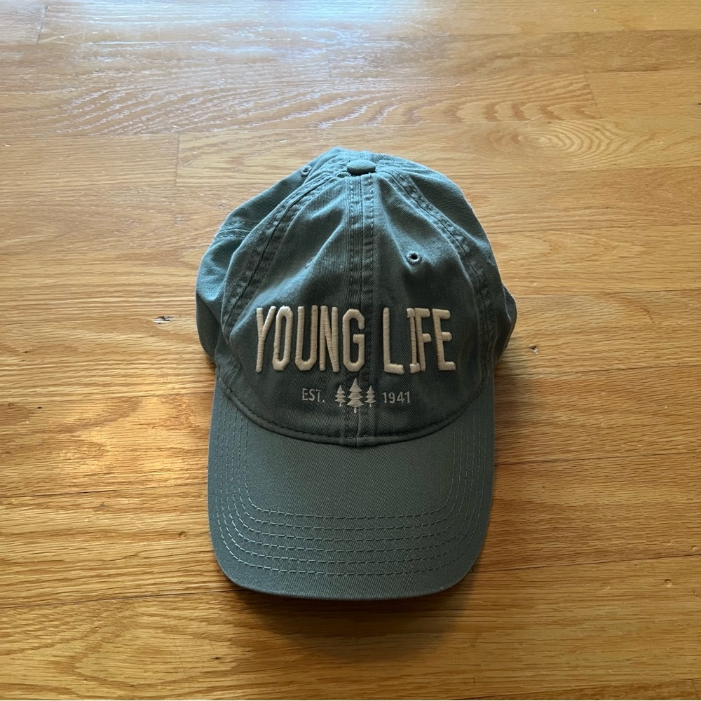 Legacy Green Cap with White Embroidery